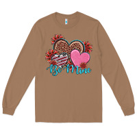 Toasted Coconut valentine's day be mine hearts sunflower Long Sleeve Tee - RanaPortraitStore