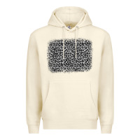 Sandshell grey leopard background Premium Hoodie - OliviaCreatesArt
