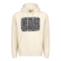 Tofu grey leopard background Premium Hoodie - OliviaCreatesArt