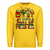 Let's Fiesta Mexico Coffee Cups With Cactus Premium Sweatshirt | Teevron