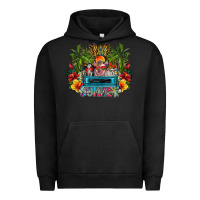 Pigment Black Summer Urban Hoodie - CowhideDigitalArt
