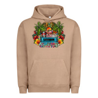 Pigment Burro Summer Urban Hoodie - CowhideDigitalArt