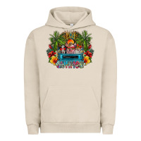 Pigment French Oak Summer Urban Hoodie - CowhideDigitalArt