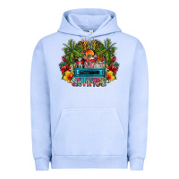 Pigment Grape Ice Summer Urban Hoodie - CowhideDigitalArt