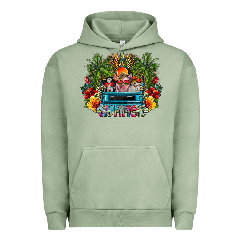 Summer Urban Hoodie by CowhideDigitalArt | Teevron