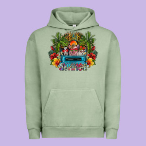 Summer Urban Hoodie Designed By Cowhidedigitalart
