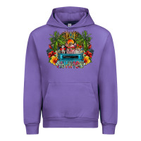 Tulip Summer Urban Hoodie - CowhideDigitalArt