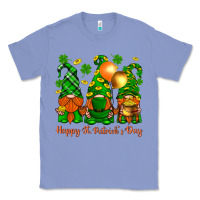 Colony Blue happy st. patricks day with gnomies Classic Tee - BundleAndBundleShop