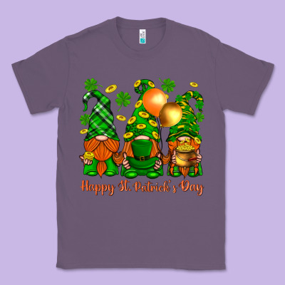 Happy St. Patricks Day With Gnomies Classic Tee Designed By Bundleandbundleshop