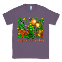 Lavender happy st. patricks day with gnomies Classic Tee - BundleAndBundleShop