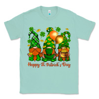 Seafoam happy st. patricks day with gnomies Classic Tee - BundleAndBundleShop