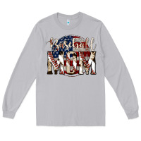 Moon Dust American Baseball Dad Long Sleeve Tee - Bettercallsaul