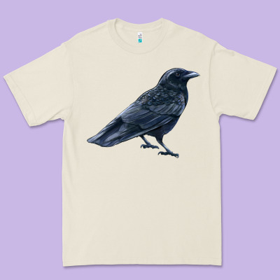 American Crow Premium Tee Designed By Lillyallendesigns