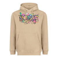 Mushroom Nurse Heavyweight Hoodie - FaDigitalArtStudio