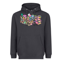 Smoke Nurse Heavyweight Hoodie - FaDigitalArtStudio