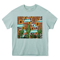 Arona western cactus and sunflowers Heavy Core Tee - Jasminsmagicworld