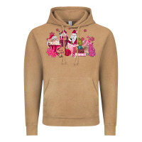 Vintage Camel pink santa coffee Vintage Hoodie - MaliasSmallBusiness