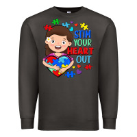 Smoke Stim your heart out Premium Sweatshirt - FaDigitalArtStudio