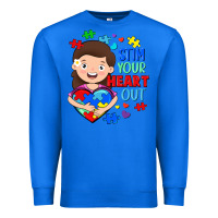 True Royal Stim your heart out Premium Sweatshirt - FaDigitalArtStudio