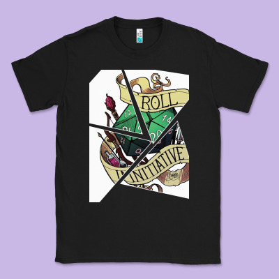 Roll Initiative Classic Tee Designed By Bettercallsaul
