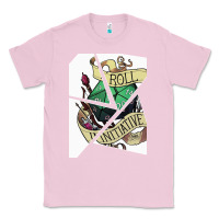 Bubblegum Pink ROLL INITIATIVE Classic Tee - Bettercallsaul