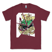 Burgundy ROLL INITIATIVE Classic Tee - Bettercallsaul