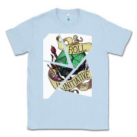 Dusty Blue ROLL INITIATIVE Classic Tee - Bettercallsaul