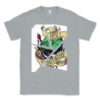 Heather Grey ROLL INITIATIVE Classic Tee - Bettercallsaul