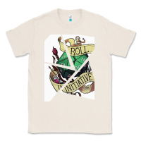 Natural ROLL INITIATIVE Classic Tee - Bettercallsaul