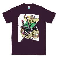 Plum ROLL INITIATIVE Classic Tee - Bettercallsaul