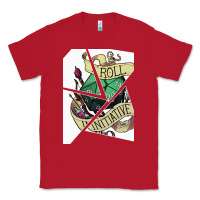 Red ROLL INITIATIVE Classic Tee - Bettercallsaul