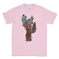 Bubblegum Pink Cowhide Old Cactus Classic Tee - RanaPortraitStore