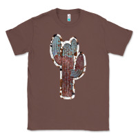 Chestnut Cowhide Old Cactus Classic Tee - RanaPortraitStore
