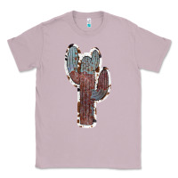 Lilac Cowhide Old Cactus Classic Tee - RanaPortraitStore