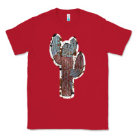 Red Cowhide Old Cactus Classic Tee - RanaPortraitStore