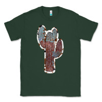 Sports Green Cowhide Old Cactus Classic Tee - RanaPortraitStore