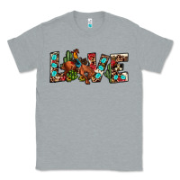 Heather Grey love rodeo Classic Tee - JahusDesignShop