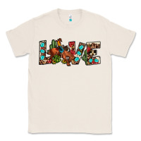 Natural love rodeo Classic Tee - JahusDesignShop