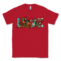 Red love rodeo Classic Tee - JahusDesignShop