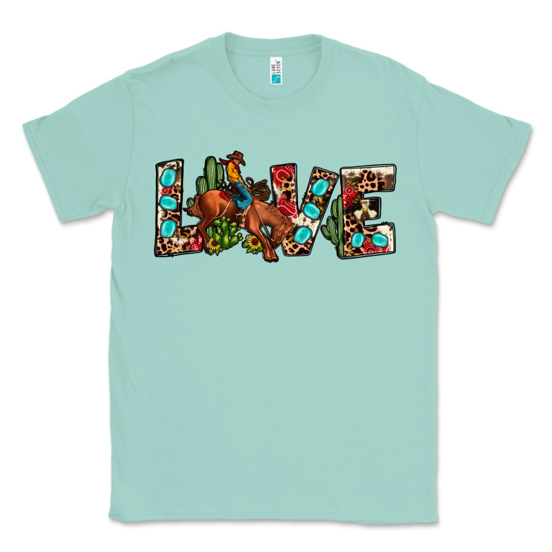 Love Rodeo Classic Tee by JahusDesignShop | Teevron