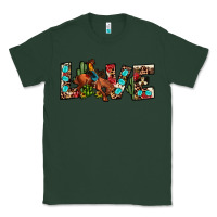 Sports Green love rodeo Classic Tee - JahusDesignShop