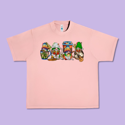 Mexican Gnomies Coffee Urban Heavy Tee Designed By Jahusdesignshop