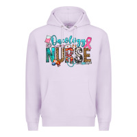 Lilac oncology nurse Premium Hoodie - OliviaCreatesArt