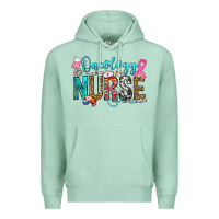 Seafoam oncology nurse Premium Hoodie - OliviaCreatesArt