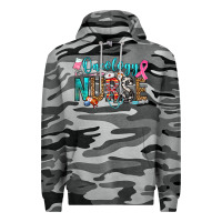 Slate Camo oncology nurse Premium Hoodie - OliviaCreatesArt