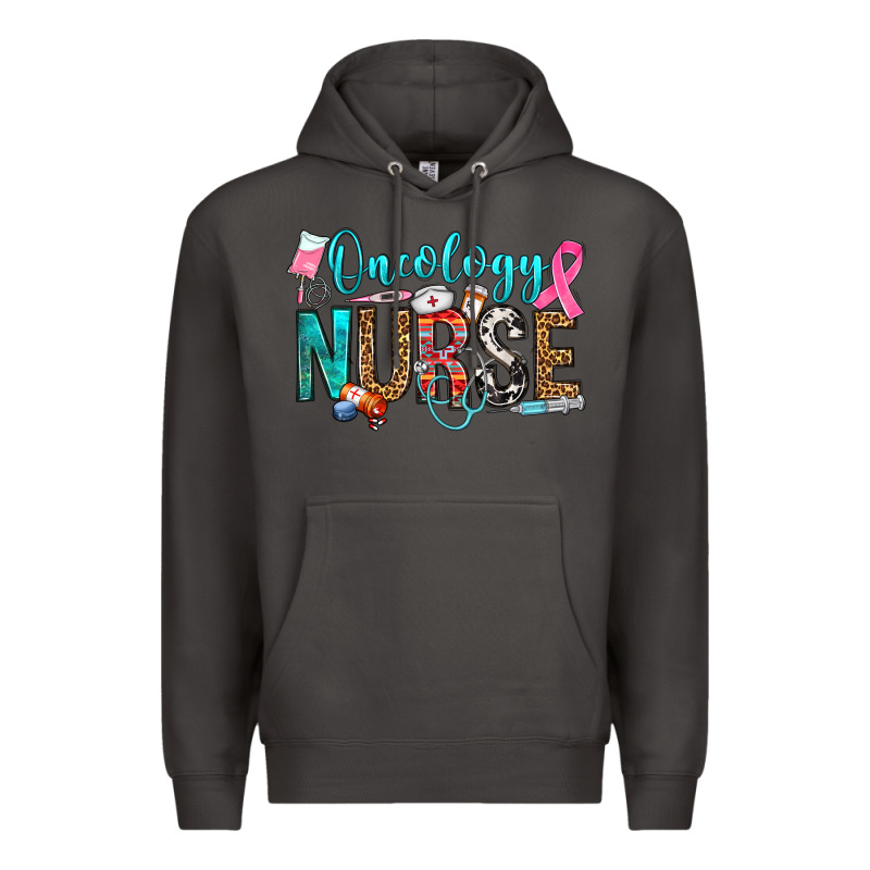 Oncology Nurse Premium Hoodie by OliviaCreatesArt | Teevron