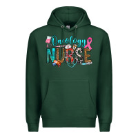 Sports Green oncology nurse Premium Hoodie - OliviaCreatesArt