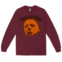 Burgundy Michael Mayer Halloween Long Sleeve Tee - Bettercallsaul