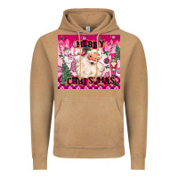 Vintage Camel merry pink christmas santa Vintage Hoodie - MaliasSmallBusiness