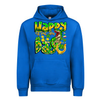 Cobalt Happy St Patricks Rex Day Urban Hoodie - CowhideDigitalArt